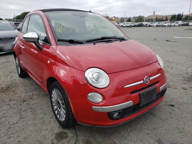 FIAT 500 LOUNGE 2013 with VIN 3C3CFFER6DT673944 - Photo from auction
