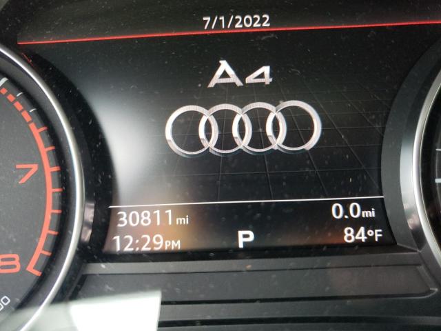 Photo 8 from auction – 2018 AUDI A4 PREMIUM with VIN WAUKMAF40JN000210