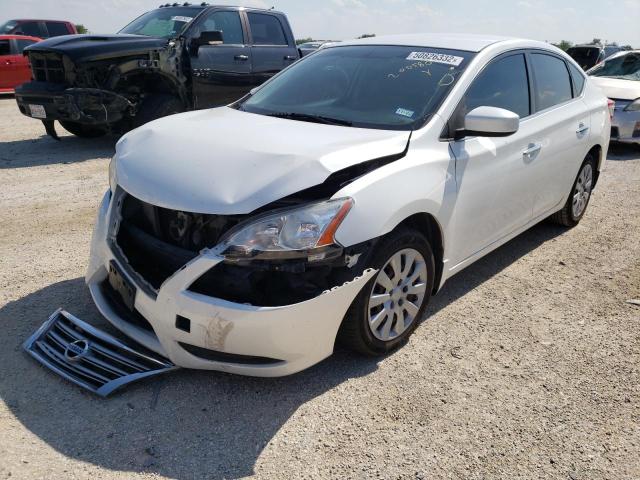 Photo 2 from auction – 2014 NISSAN SENTRA S with VIN 3N1AB7AP2EL648701