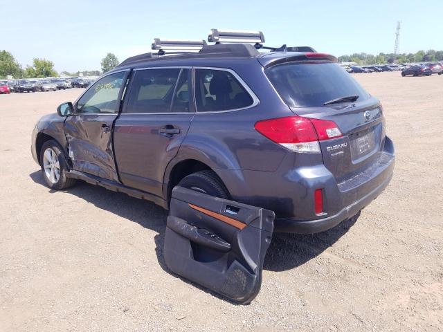 Photo 3 from auction – 2014 SUBARU OUTBACK 2. with VIN 4S4BRGMC7E3304407
