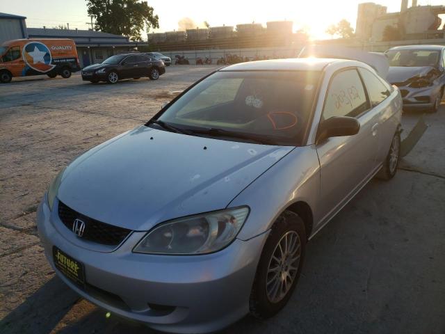 Photo 2 from auction – 2005 HONDA CIVIC LX with VIN 1HGEM22575L067880