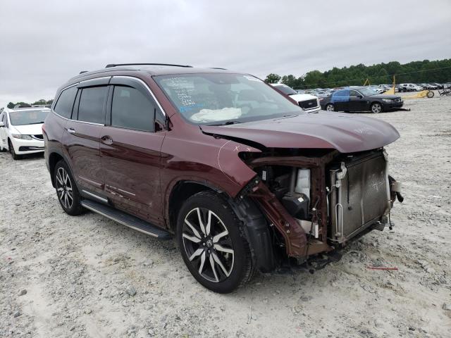 Photo 1 from auction – 2019 HONDA PILOT TOUR with VIN 5FNYF6H98KB059566