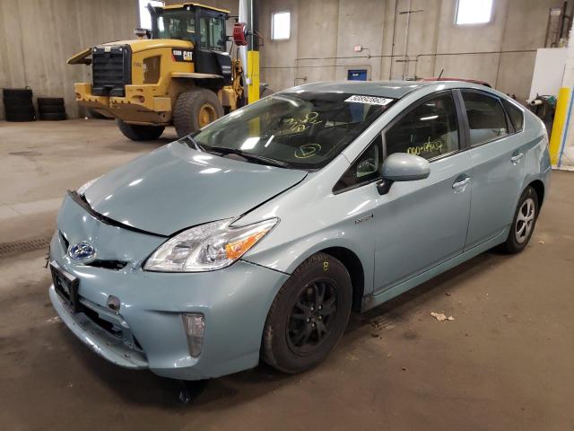 Photo 2 from auction – 2015 TOYOTA PRIUS with VIN JTDKN3DU2F1862552