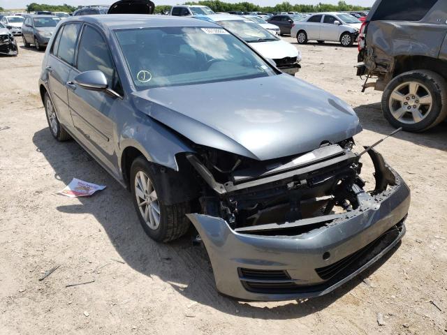 VOLKSWAGEN GOLF S 2017 with VIN 3VW217AU5HM021125 - Photo from auction