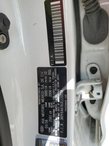 Photo 10 from auction – 2018 KIA FORTE LX with VIN 3KPFK4A78JE228828