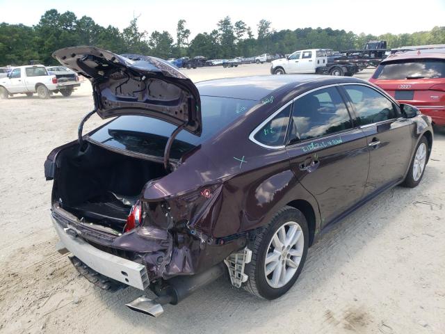 Photo 4 from auction – 2013 TOYOTA AVALON BAS with VIN 4T1BK1EB4DU076706