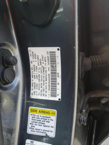 Photo 10 from auction – 2010 ACURA TL with VIN 19UUA8F20AA024558