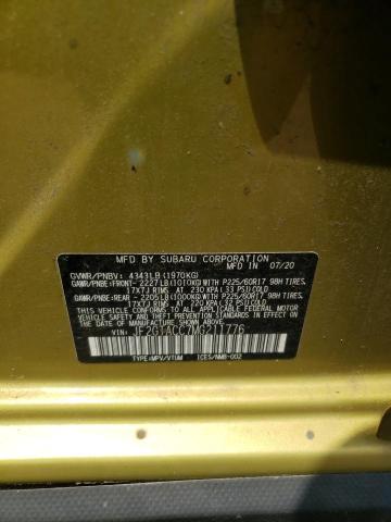 Photo 10 from auction – 2021 SUBARU CROSSTREK with VIN JF2GTACC7MG211776