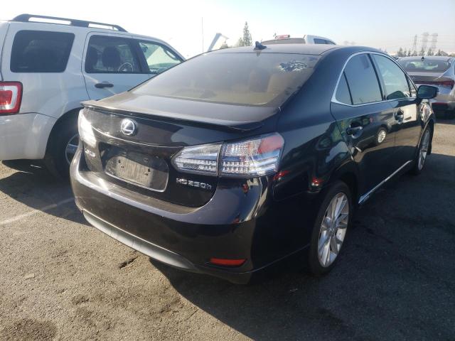 Photo 4 from auction – 2010 LEXUS HS 250H with VIN JTHBB1BA4A2013224