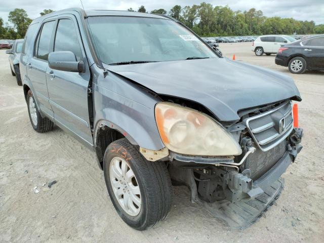 HONDA CR-V SE 2006 with VIN JHLRD78936C025170 - Photo from auction