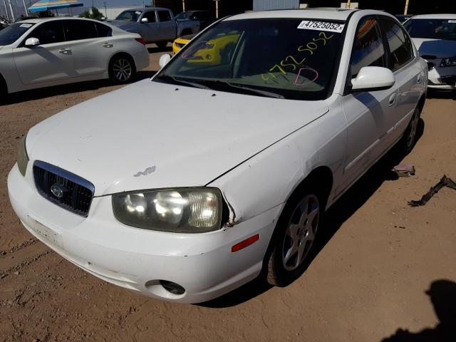 Photo 2 from auction – 2003 HYUNDAI ELANTRA with VIN KMHDN45D53U620647