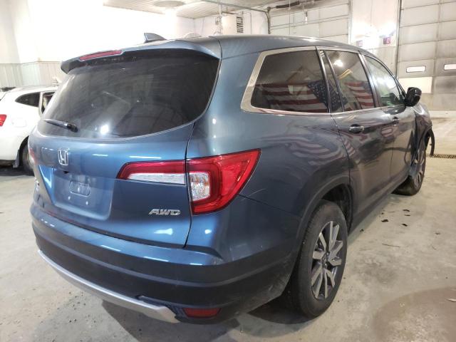 Photo 4 from auction – 2019 HONDA PILOT EXL with VIN 5FNYF6H47KB039779