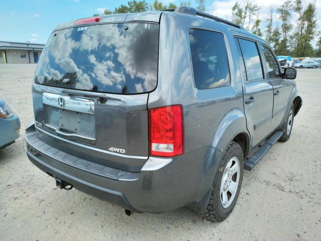 Photo 4 from auction – 2011 HONDA PILOT LX with VIN 5FNYF4H21BB029686