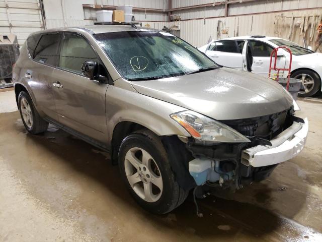 Photo 1 from auction – 2003 NISSAN MURANO SL with VIN JN8AZ08W73W236301