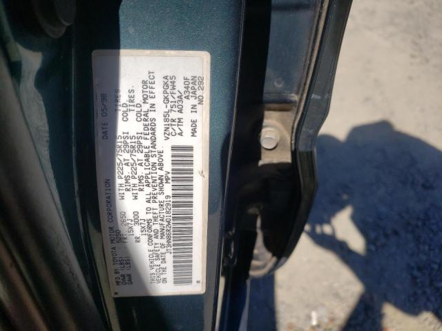 Photo 10 from auction – 1998 TOYOTA 4RUNNER SR with VIN JT3HN86R2W0182919