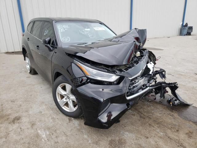 TOYOTA HIGHLANDER 2021 with VIN 5TDCZRAH9MS086584 - Photo from auction