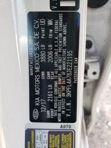 Photo 10 from auction – 2018 KIA FORTE LX with VIN 3KPFL4A78JE221195
