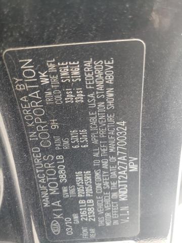 Photo 10 from auction – 2010 KIA SOUL + with VIN KNDJT2A27A7700324