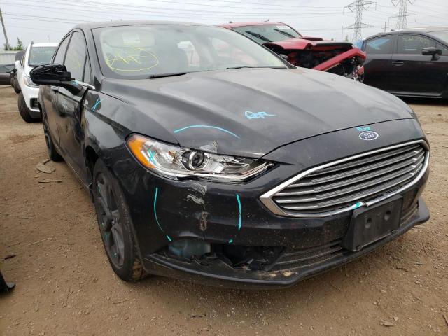 FORD FUSION S 2018 with VIN 3FA6P0G76JR276456 - Photo from auction