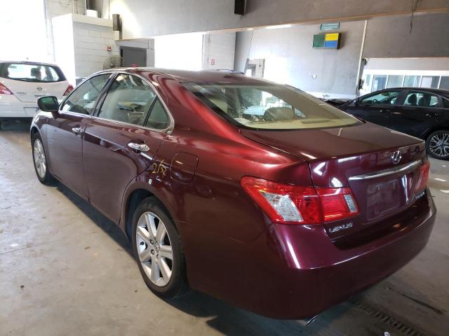 Photo 3 from auction – 2007 LEXUS ES 350 with VIN JTHBJ46GX72017029