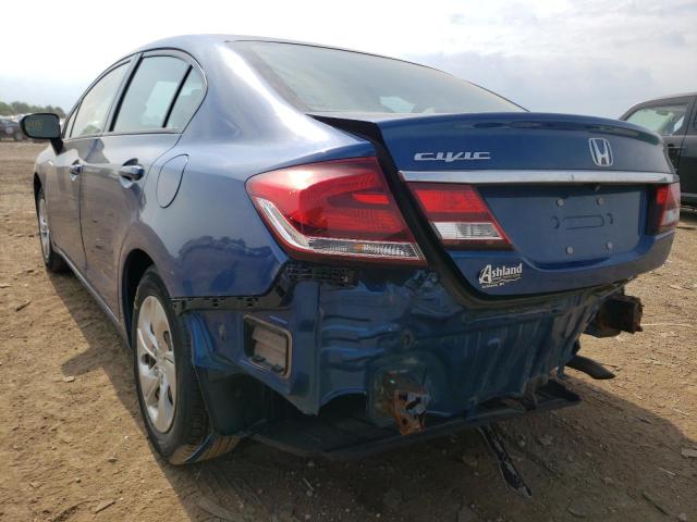 Photo 3 from auction – 2014 HONDA CIVIC LX with VIN 19XFB2F52EE084470