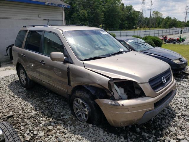 HONDA PILOT EXL 2004 with VIN 2HKYF186X4H612280 - Photo from auction
