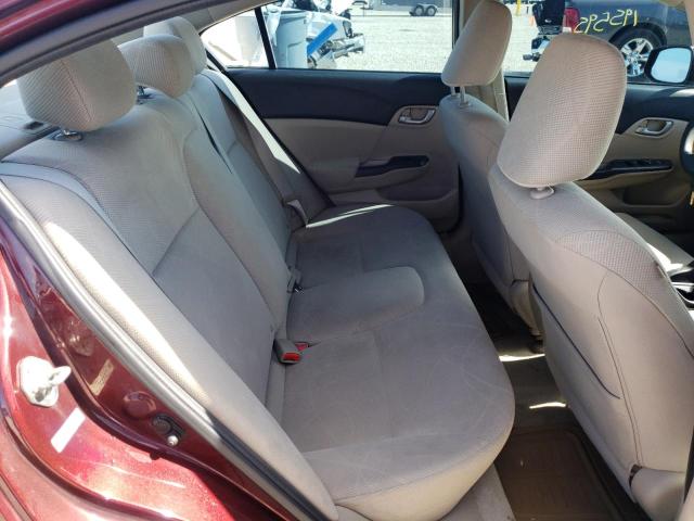 Photo 6 from auction – 2012 HONDA CIVIC LX with VIN 19XFB2F56CE104975