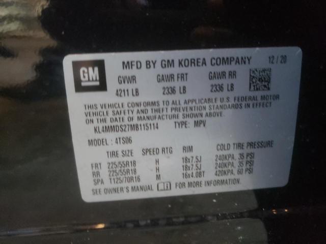 Photo 10 from auction – 2021 BUICK ENCORE GX with VIN KL4MMDS27MB115114