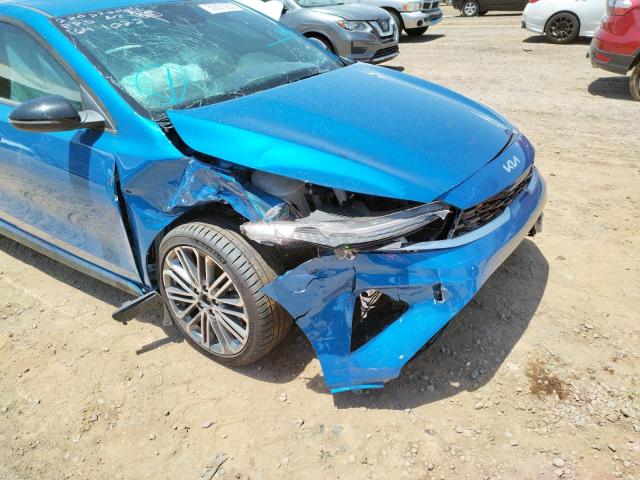 Photo 9 from auction – 2022 KIA FORTE GT with VIN 3KPF44AC9NE439081