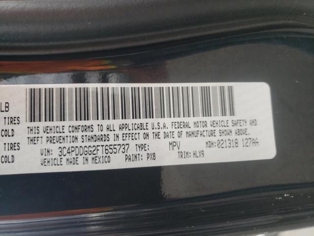 Photo 10 from auction – 2015 DODGE JOURNEY CR with VIN 3C4PDDGG2FT655737