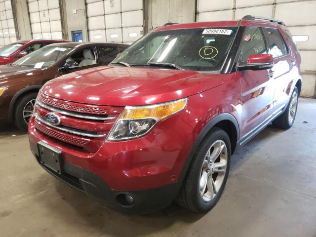 Photo 2 from auction – 2015 FORD EXPLORER L with VIN 1FM5K8F83FGB11455