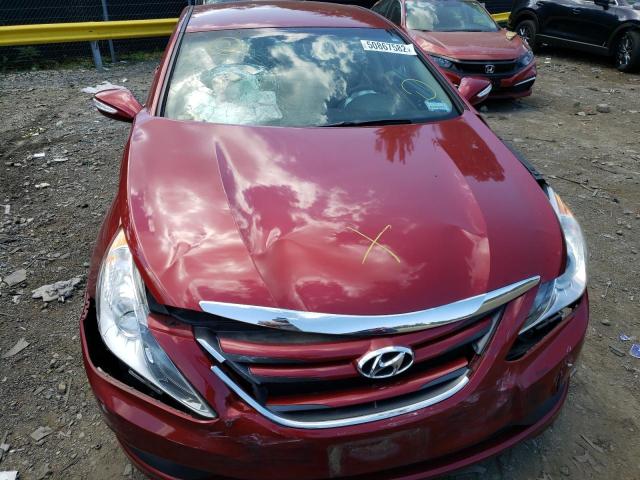 Photo 9 from auction – 2014 HYUNDAI SONATA GLS with VIN 5NPEB4AC6EH846255