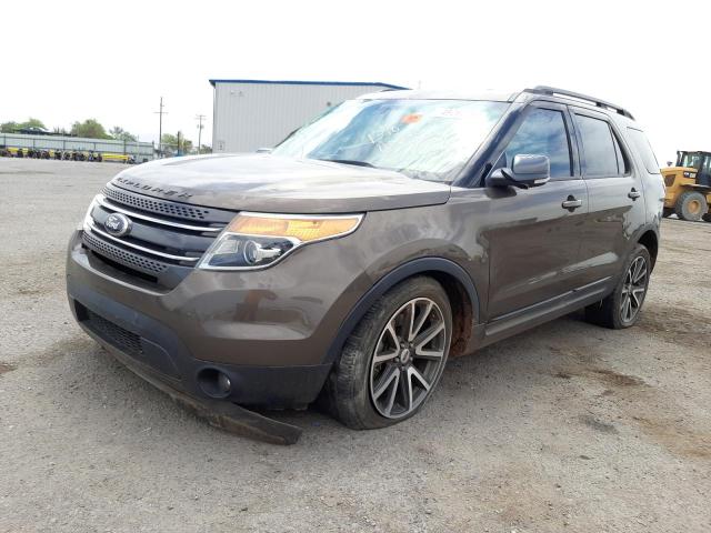 Photo 2 from auction – 2015 FORD EXPLORER X with VIN 1FM5K7D85FGB02530