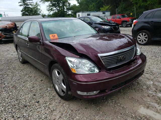 LEXUS LS 430 2005 with VIN JTHBN36F055019728 - Photo from auction