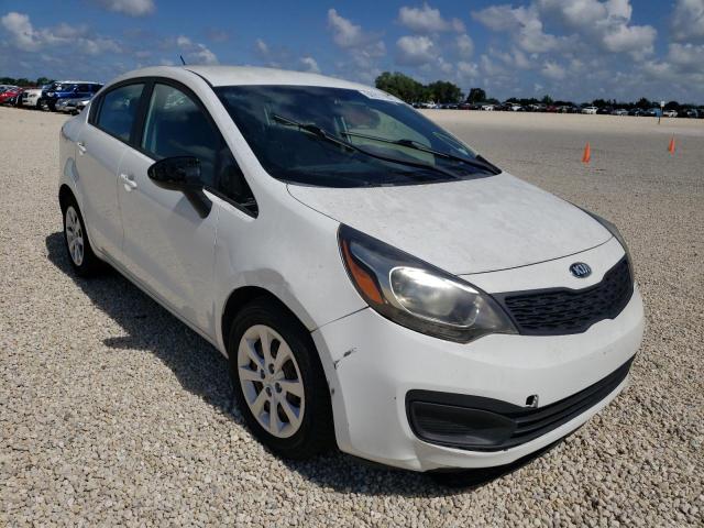 KIA RIO LX 2015 with VIN KNADM4A3XF6435083 - Photo from auction
