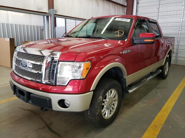 Photo 2 from auction – 2010 FORD F150 SUPER with VIN 1FTFW1EV2AFD60680