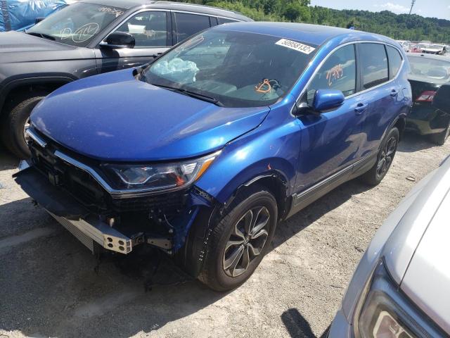 Photo 2 from auction – 2022 HONDA CR-V EX with VIN 7FARW2H53NE012741