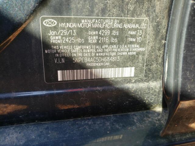 Photo 10 from auction – 2013 HYUNDAI SONATA GLS with VIN 5NPEB4AC5DH684813