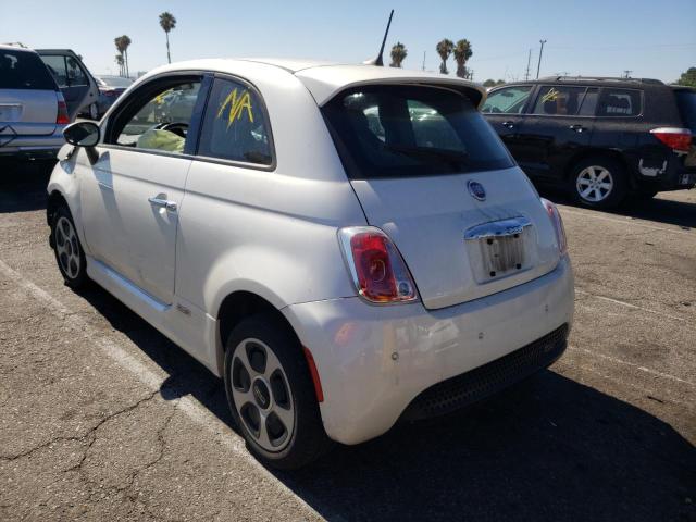Photo 3 from auction – 2017 FIAT 500 ELECTR with VIN 3C3CFFGE6HT579885