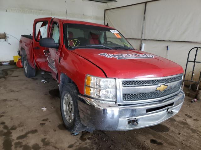 CHEVROLET SILVERADO 2013 with VIN 3GCPKSE74DG166761 - Photo from auction