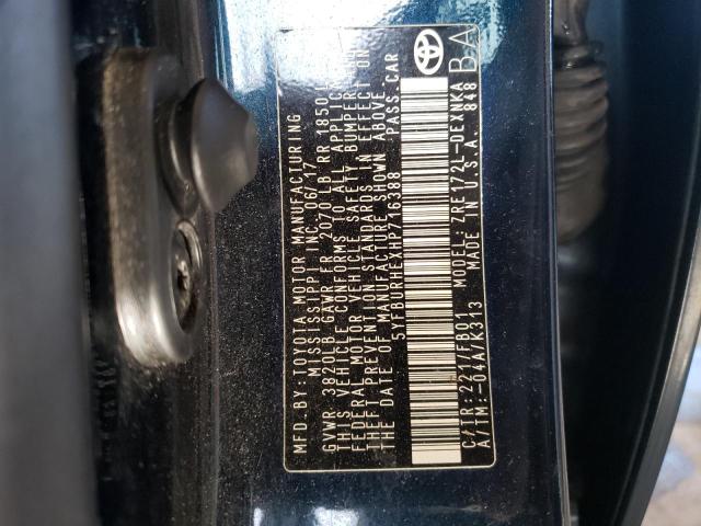 Photo 10 from auction – 2017 TOYOTA COROLLA L with VIN 5YFBURHEXHP716388