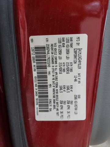 Photo 10 from auction – 2007 DODGE GRAND CARA with VIN 2D8GP44L17R223249