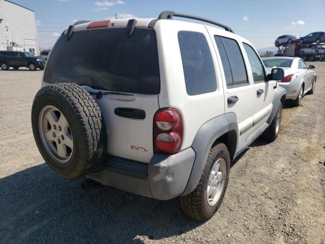Photo 4 from auction – 2007 JEEP LIBERTY SP with VIN 1J4GL48K37W550989
