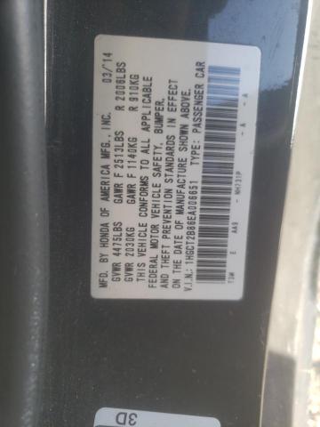 Photo 10 from auction – 2014 HONDA ACCORD EXL with VIN 1HGCT2B86EA006651