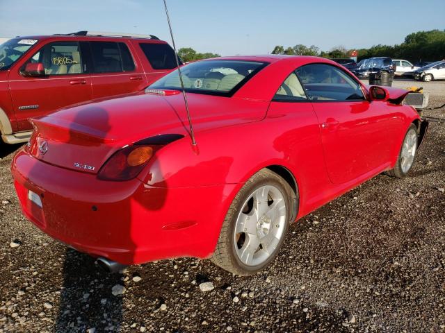 Photo 4 from auction – 2004 LEXUS SC 430 with VIN JTHFN48Y540054492