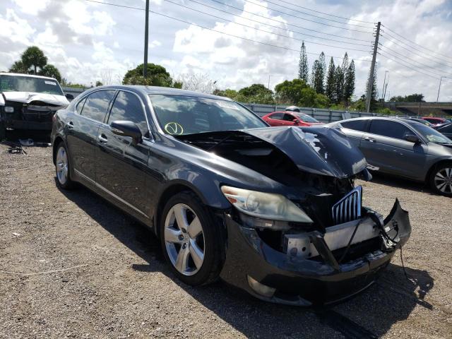 LEXUS LS 460L 2011 with VIN JTHGL5EFXB5043846 - Photo from auction