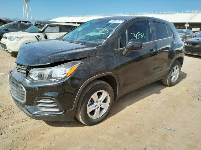 Photo 2 from auction – 2020 CHEVROLET TRAX LS with VIN KL7CJNSB8LB034571