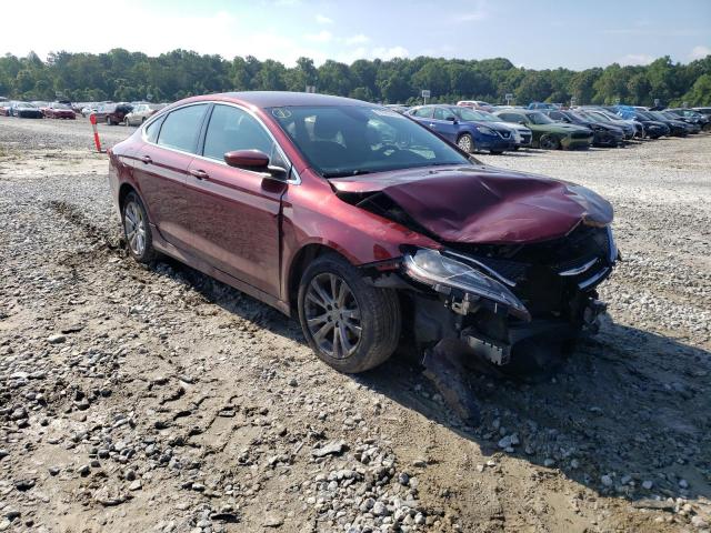 CHRYSLER 200 2015 with VIN 1C3CCCAB3FN758422 - Photo from auction