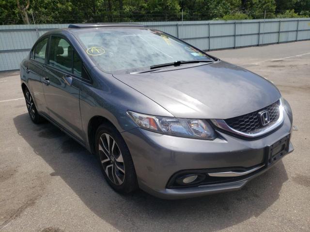HONDA CIVIC EXL 2013 with VIN 2HGFB2F96DH556399 - Photo from auction
