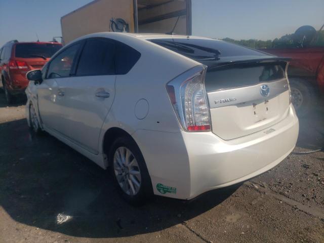 Photo 3 from auction – 2012 TOYOTA PRIUS PLUG with VIN JTDKN3DP8C3012757